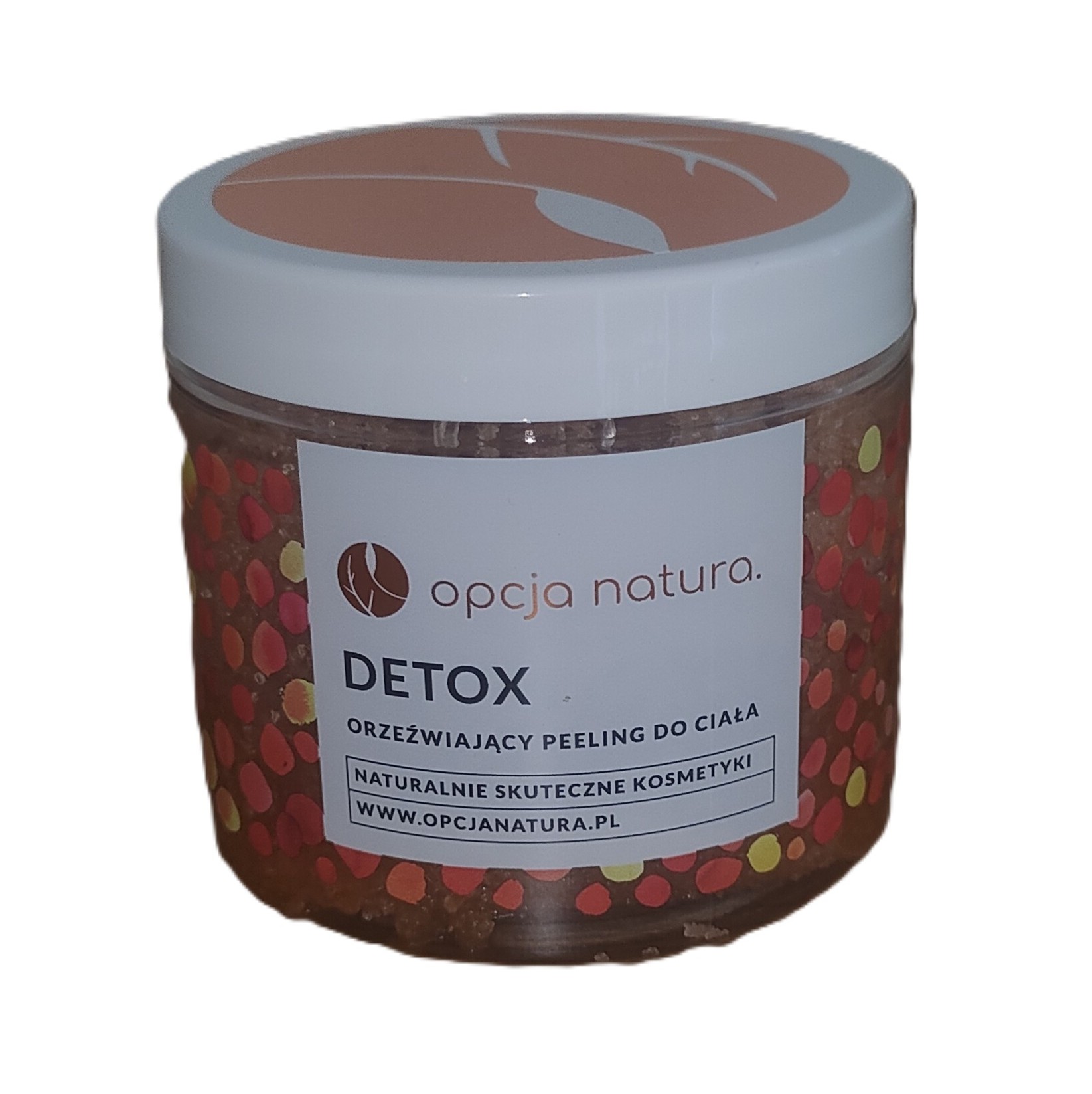 Orzeźwiający peeling do ciała „Detox” Opcja Natura