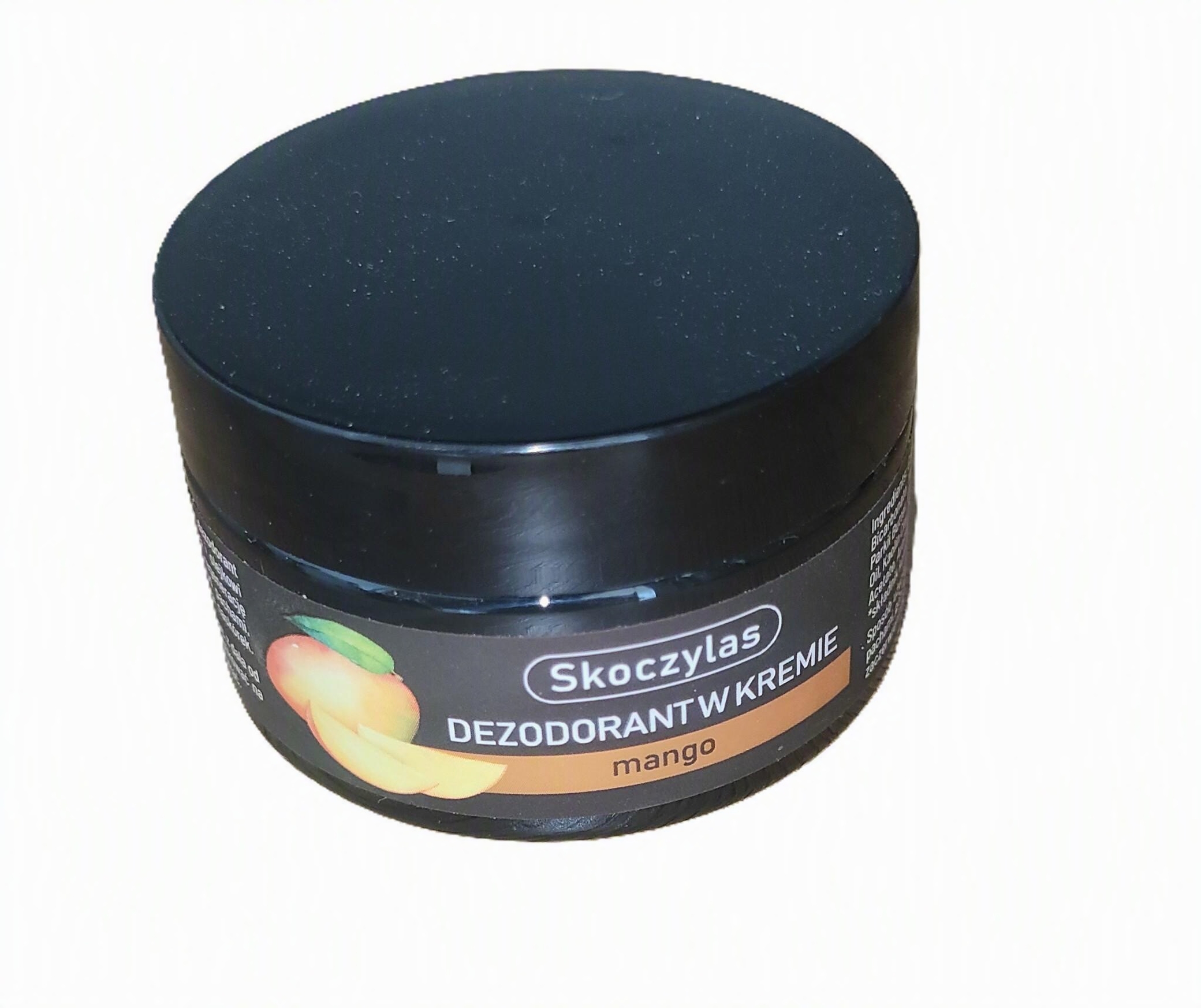 Dezodorant w kremie mango (bez soli aluminium). Skoczylas