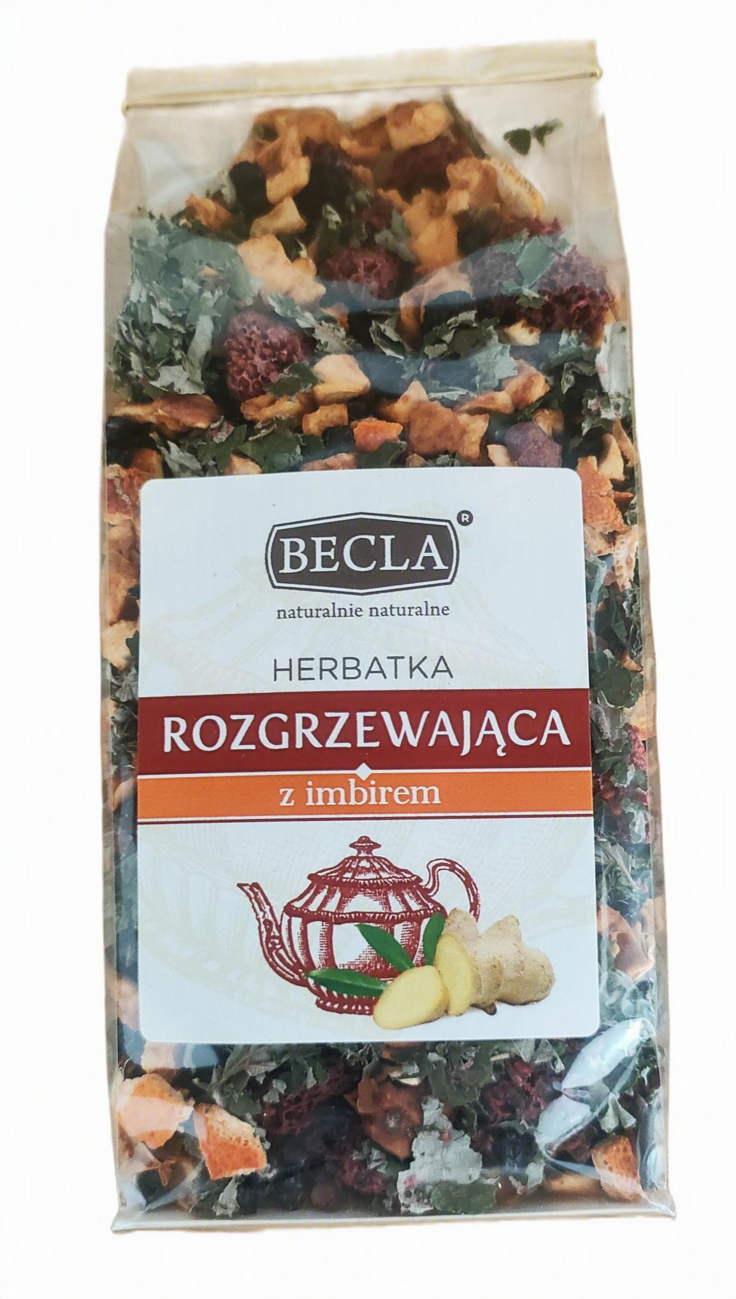 Herbatka Rozgrzewająca z Imbirem. Becla