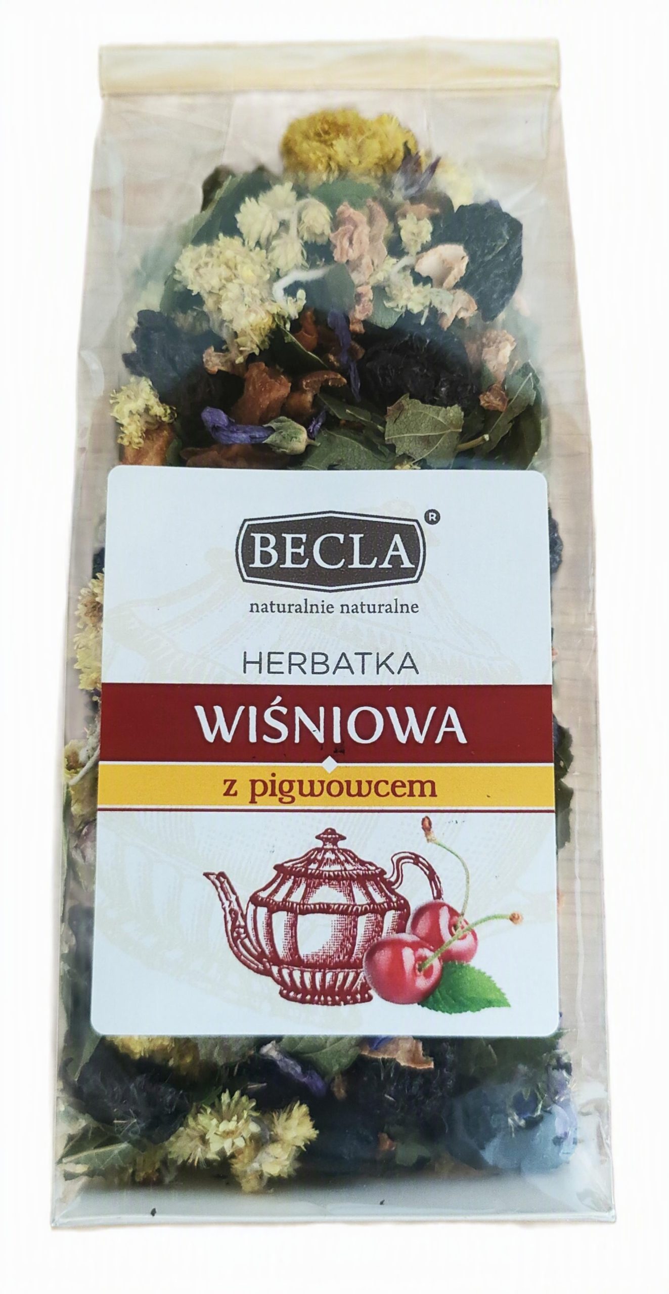Herbatka Wiśniowa z pigwowcem. Becla