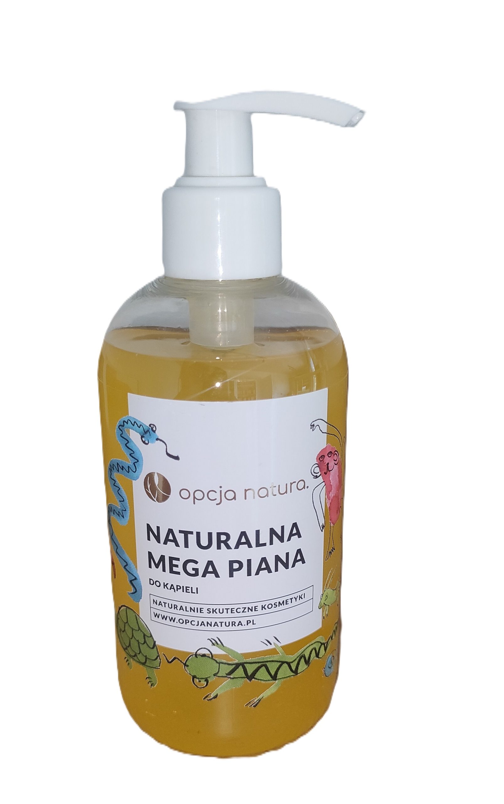 Naturalna mega piana do kąpieli dla dzieci. Opcja Natura