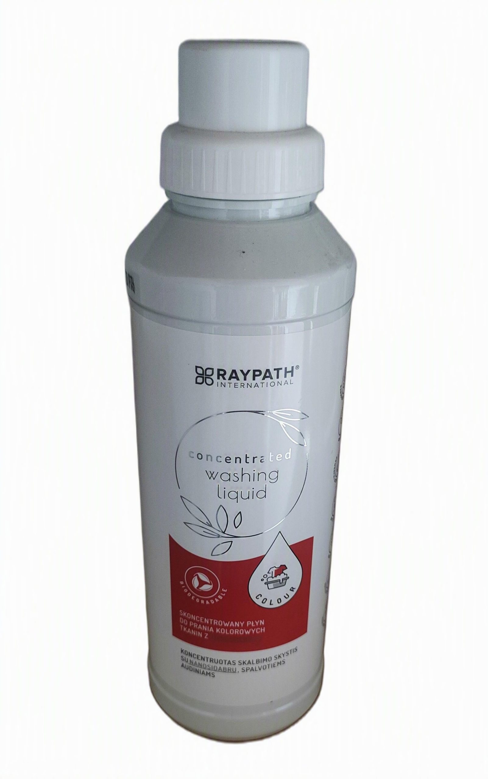 Skoncentrowany płyn do prania – do kolorowych. RAYPATH